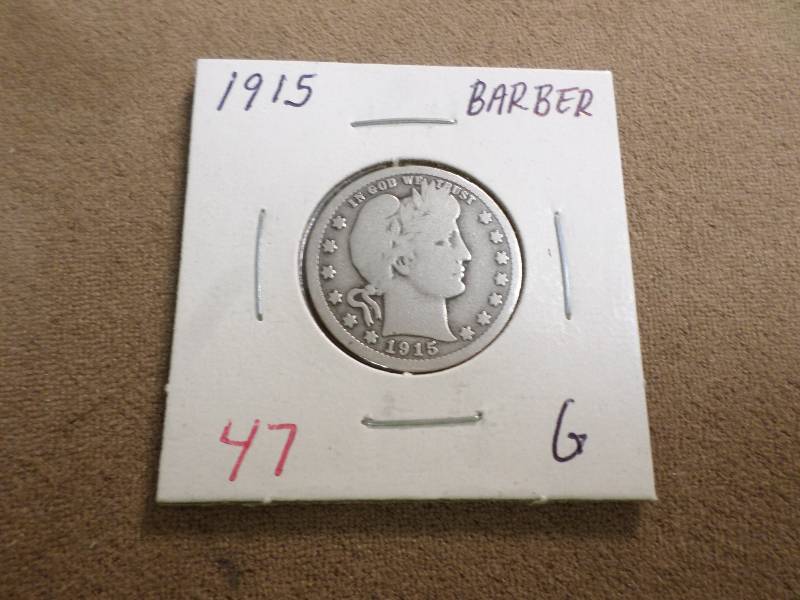1915 G, Barber Dime...