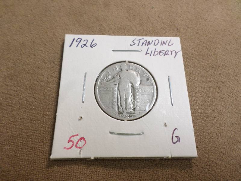 1926 G, Standing Liberty Quarter...