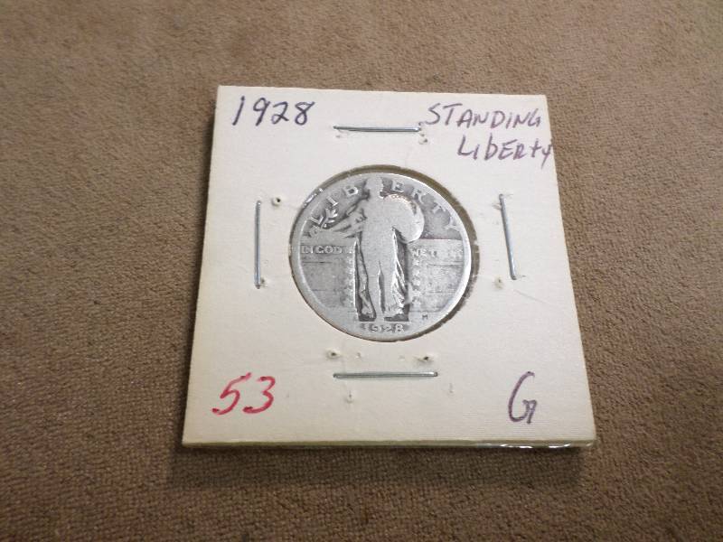 1928 G, Standing Liberty Quarter...