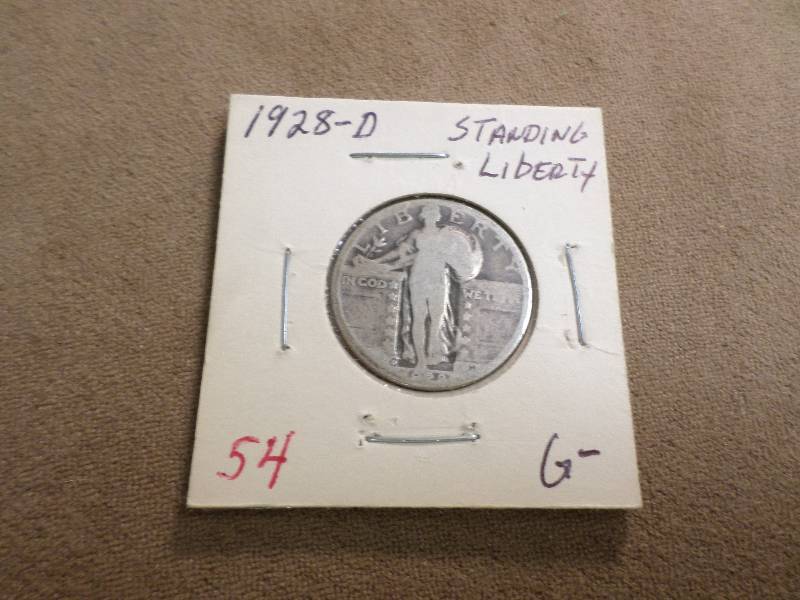 1928-D G-, Standing Liberty Quarter...