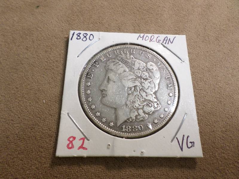 1880 VG, Morgan Dollar...