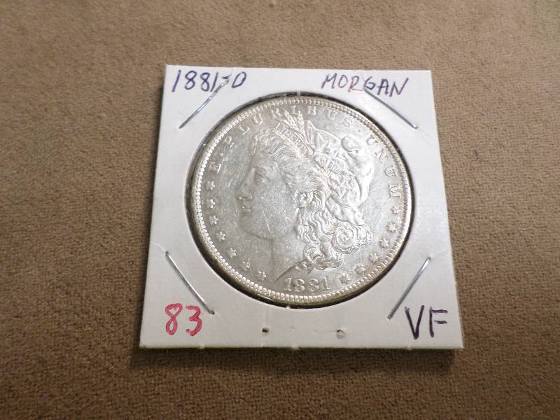 1881-O VF, Morgan Dollar...