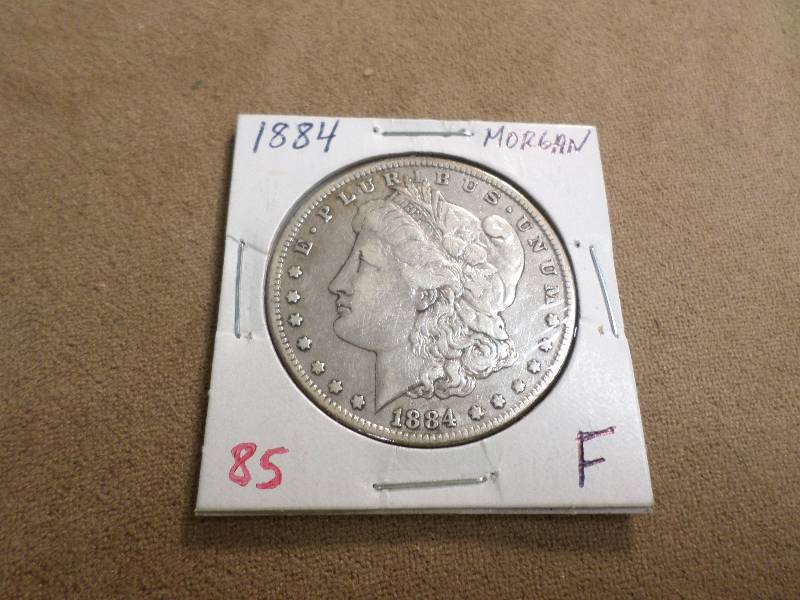 1884 F, Morgan Dollar...