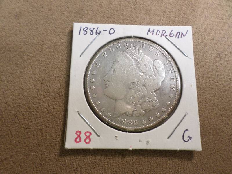 1886-O G, Morgan Dollar...