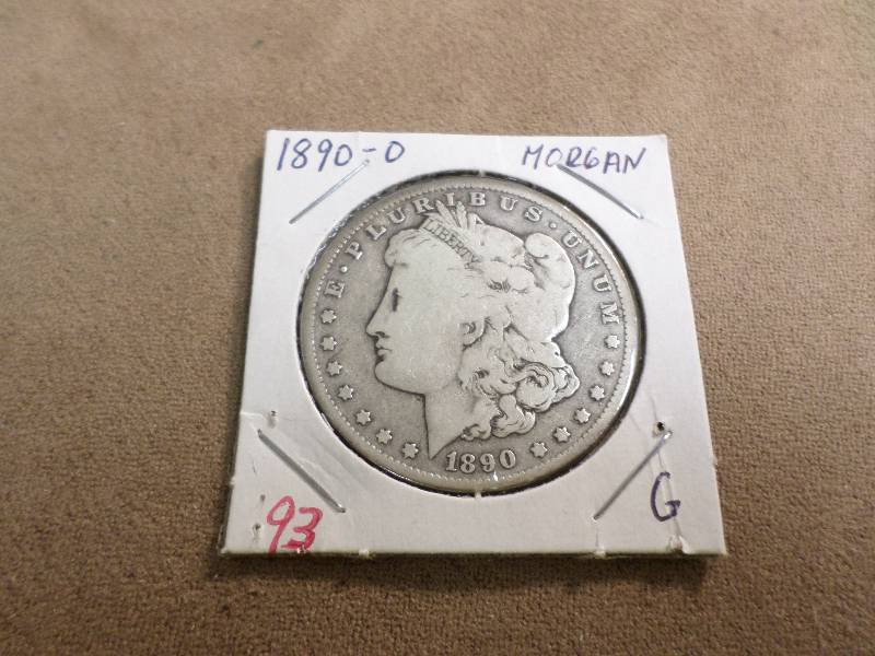 1890-O G, Morgan Dollar...