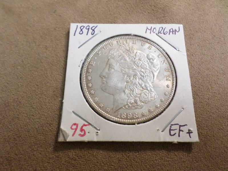 1898 EF, Morgan Dollar...