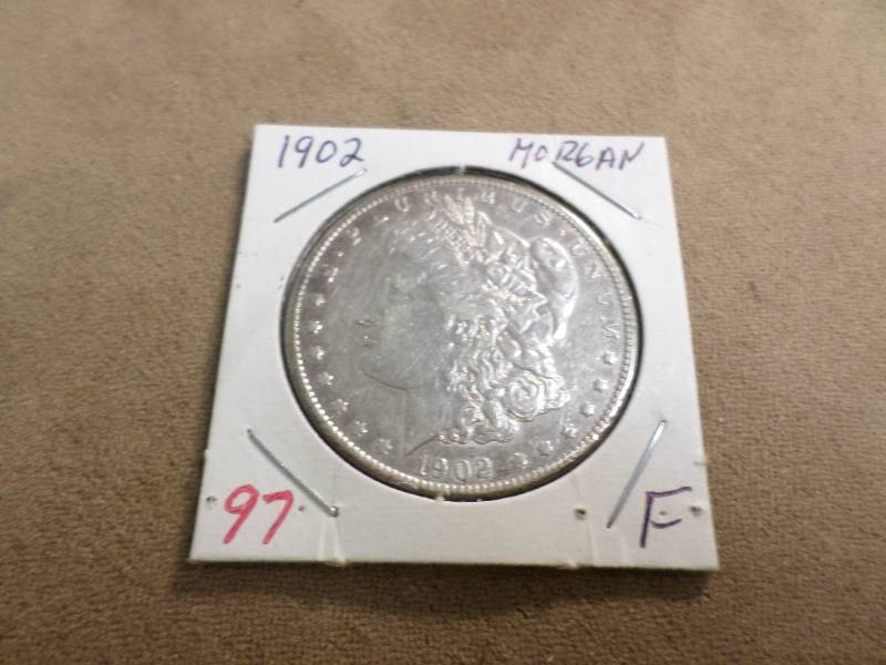 1902 F, Morgan Dollar...