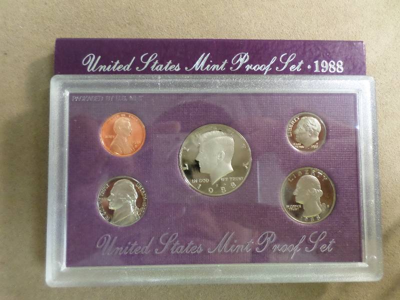 1988 United States Mint Proof  Set...