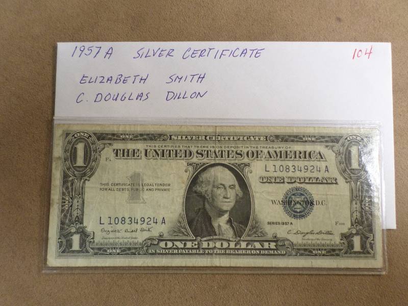 1957A Silver Certificate Smith Dil...