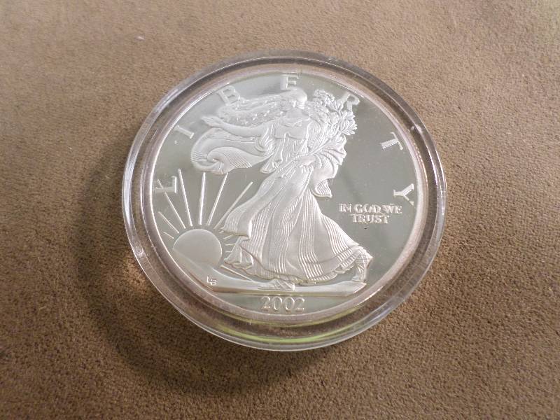 2 2002 American Eagle Copy Coin 1...