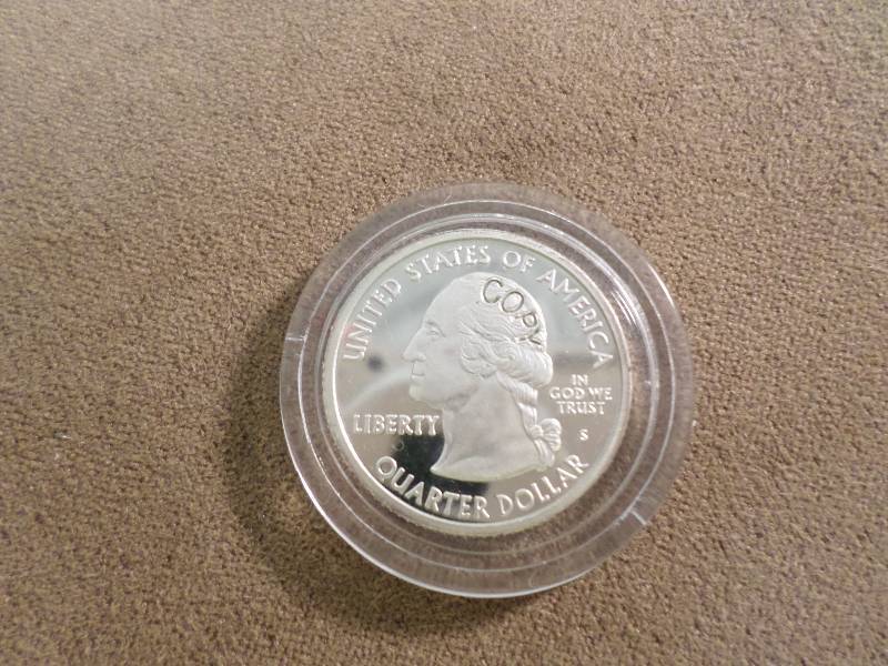 2004 Tribute Proof Silver Plated Co...