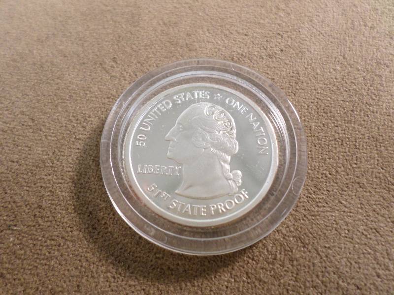 2006 Tribute Proof Silver Plated Co...