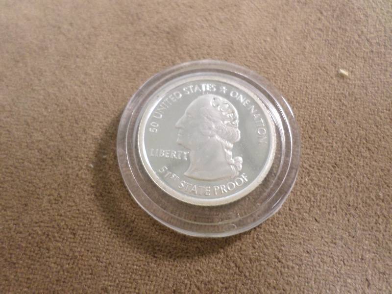 2008 Tribute Proof Silver Plated Co...