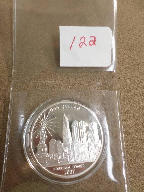 2007 Freedom Tower 1 oz Proof Plate...