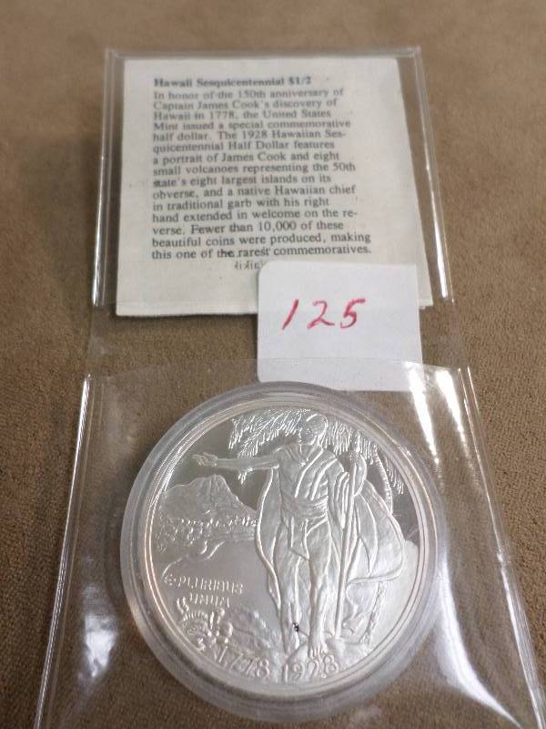 1928 Hawaii Sesquicentennial 12 Do...