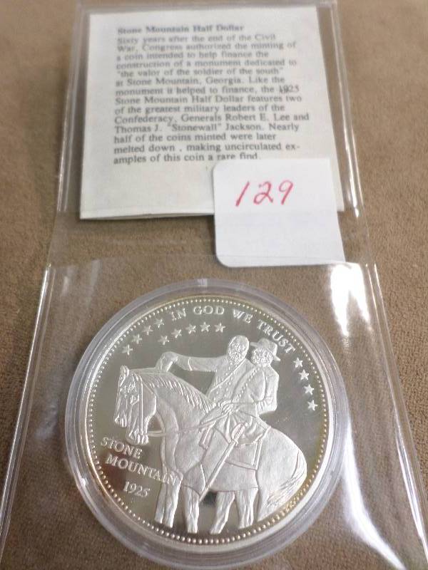 1925 Stone Mountain Proof Silver Pl...