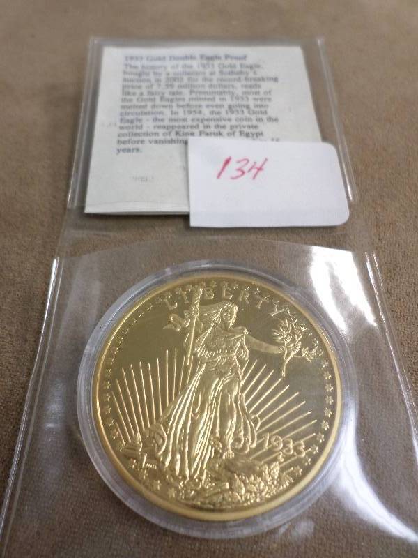 1933 Gold Double Eagle Proof Replic...