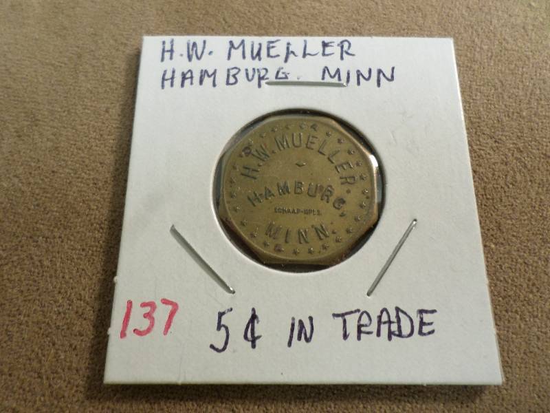 Hamburg Minnesota,  H.W. Mueller Tr...