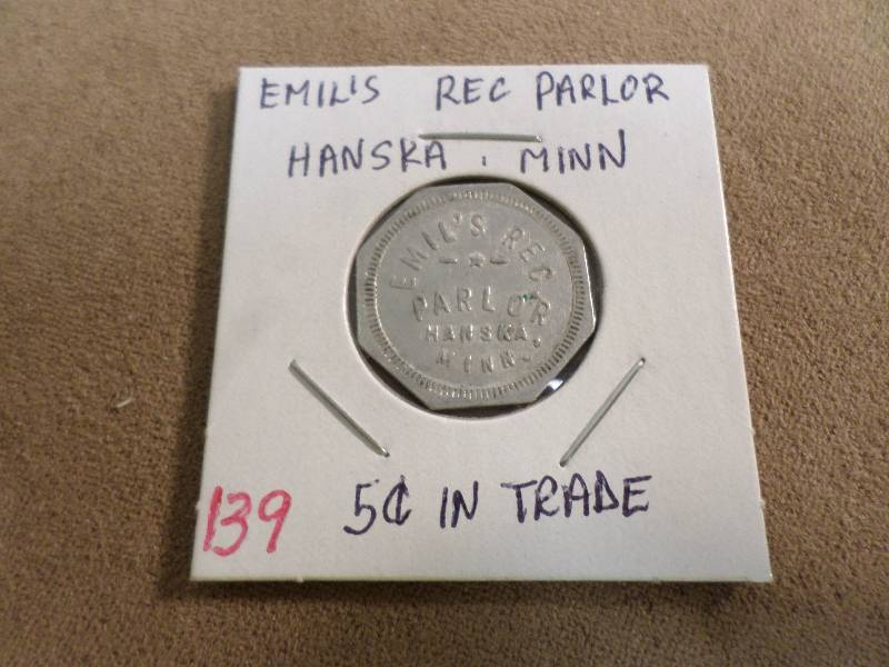 Hanska Minnesota, Emils Rec Parlor...