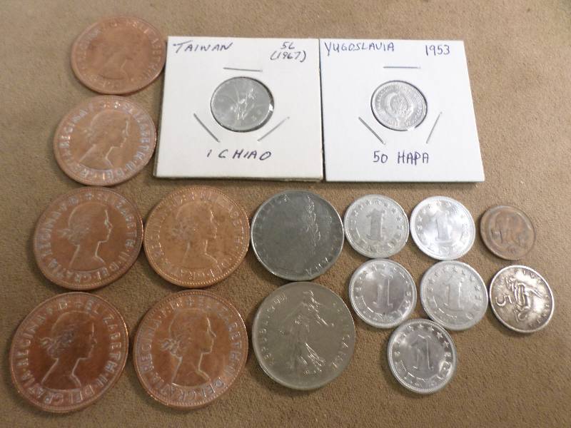 1 bag of Misc  Foreign Coins...