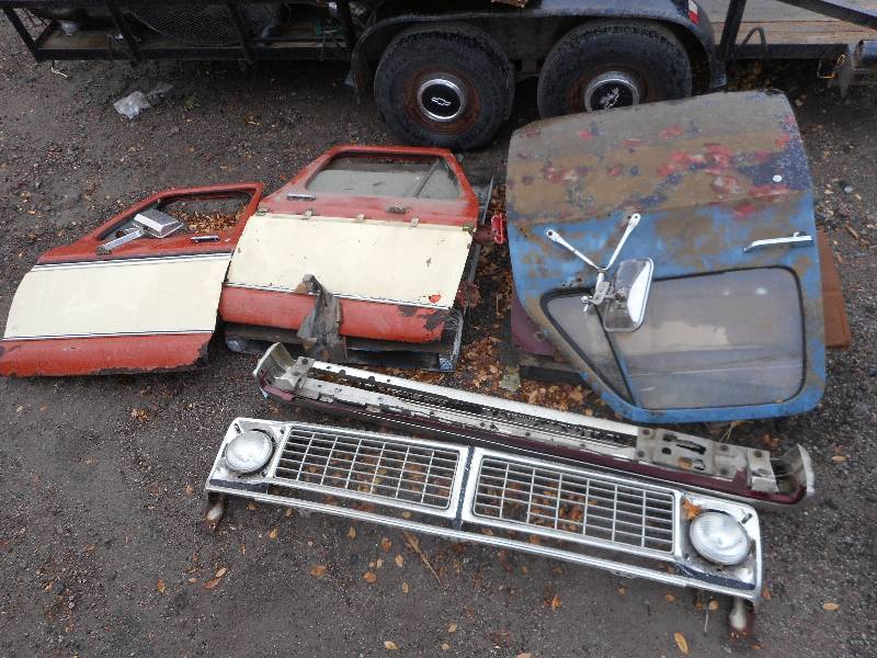 Lot Of 1980 Chevy Truck Doors, 197...