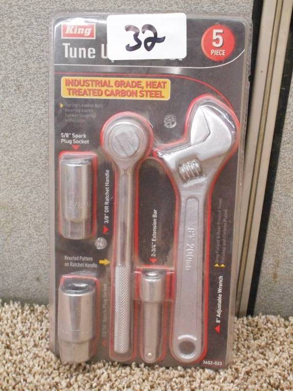 Unused King Tune-Up Tool Set ...