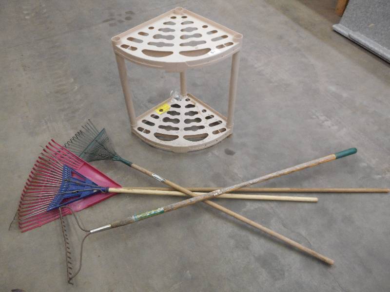 Lot Of (1) Hand Tool Rack & (4) Ass...