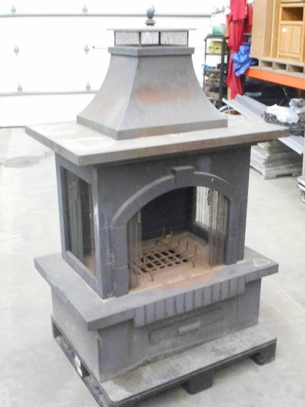 24x42x60 Outdoor Fireplace With ...