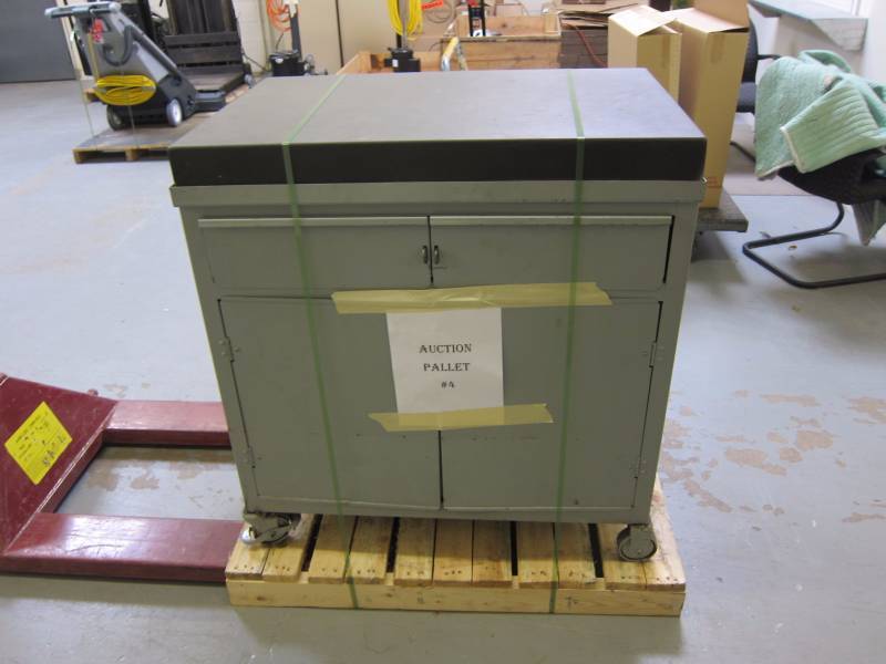 Surface Plate with Cart