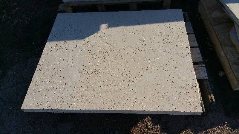 Large Limestone Square Panel