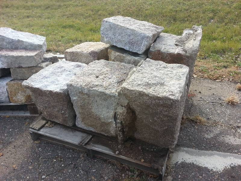 Granite Retaining Wall Blocks