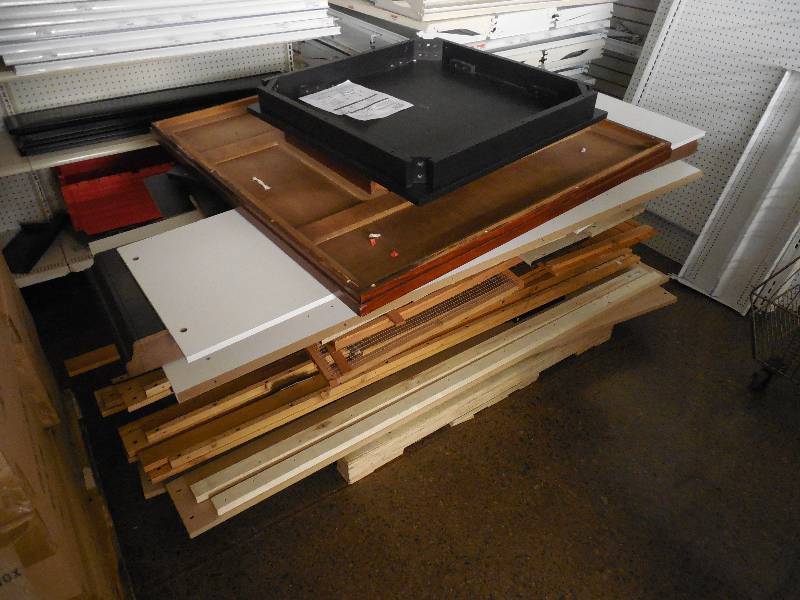 Pallet Of LumberBoards Shelving-Tables