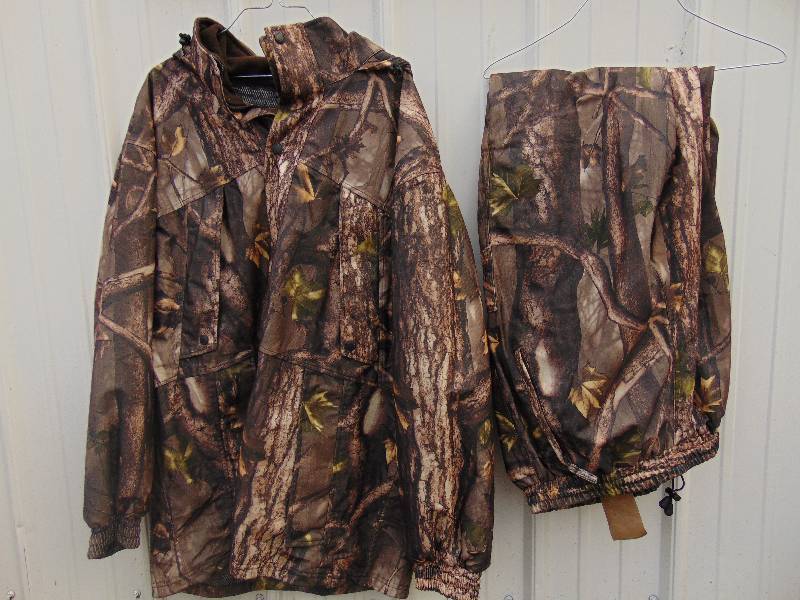 Camouflage Jacket & Pants - Size XL