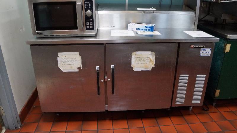 Star Stainless Steel NSF Make LIne w Top Compartment & AutoFry Fryer  Non-Working