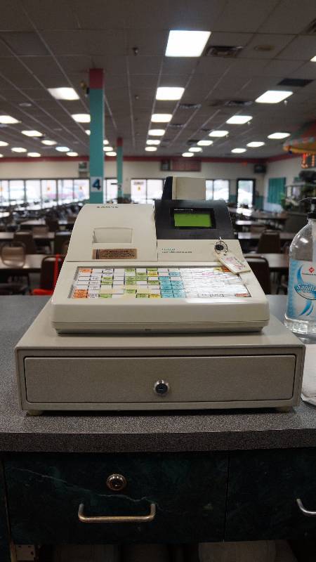Sam4S ER-650 Electronic Cash Register with Key