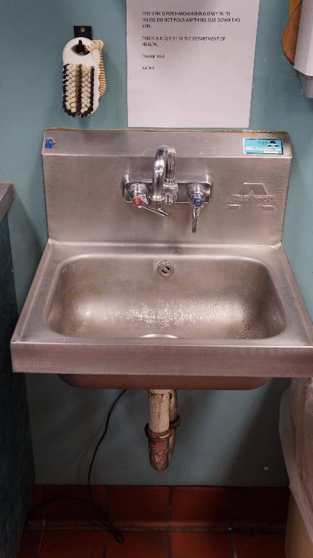NSF Commercial Advance Handwashing Sink