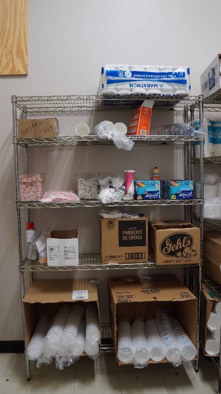 Commercial NSF Metal Shelf w 5 Shelves