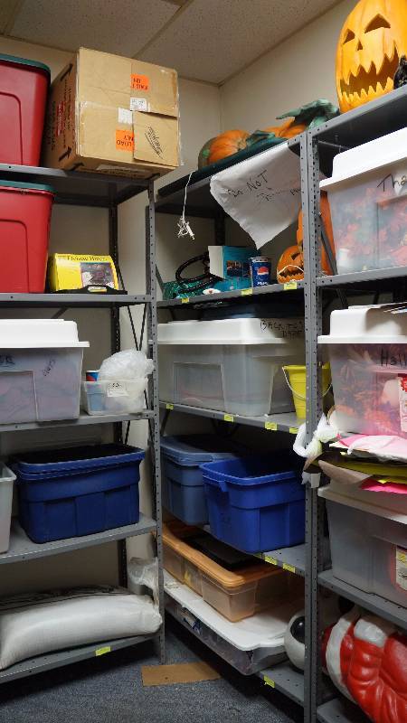 Heavy Duty Metal Shelving Unit w 5 Shelves