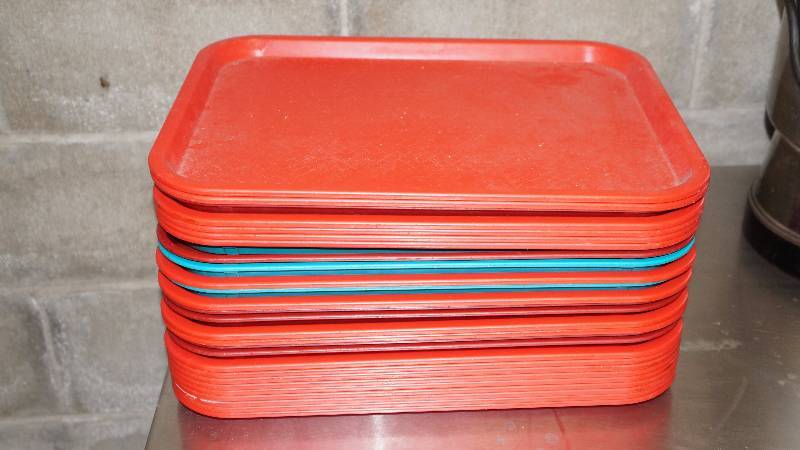 Lot of Plastic Trays