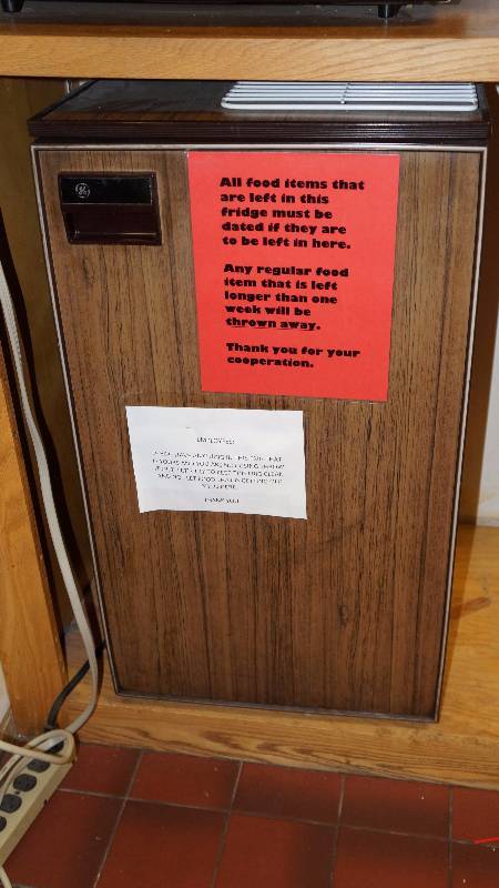 GE Dorm Size Refrigerator