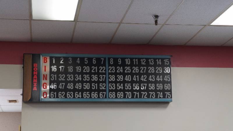 Electric Bonanza Bingo Light Up Number Sign