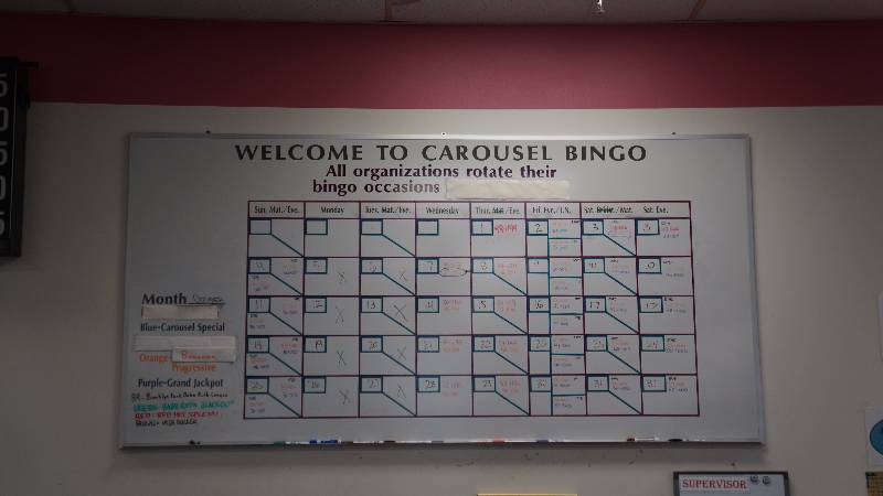 Large Oversize Calendar White  Dry Erase Board