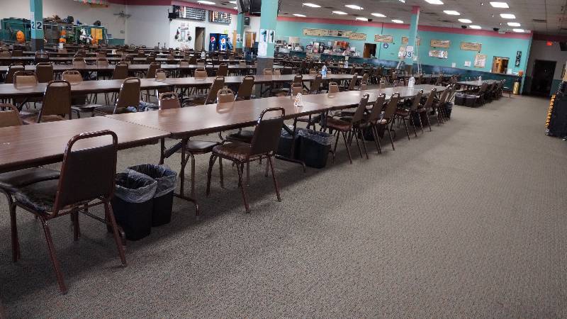 Set of (5) 8 Folding Tables