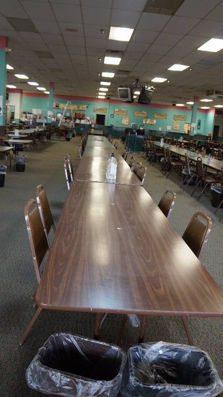 Set of (6) Folding Tables  (5) 8 Tables & (1) 6 Table
