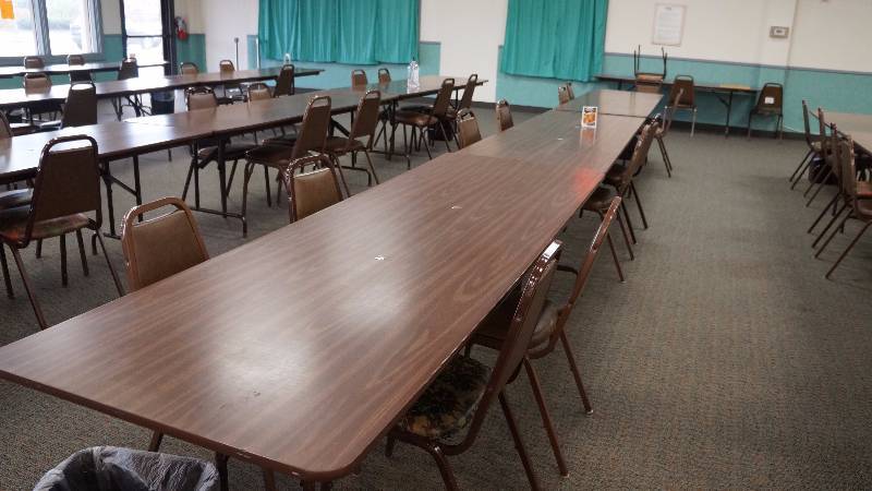Set of (3) 8 Folding Tables