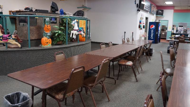 Set of (3) Folding Tables - (2) 8 Tables & (1) 6 Table