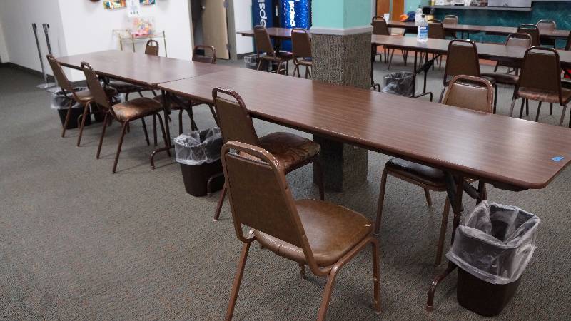 Set of (2) 8 Folding Tables