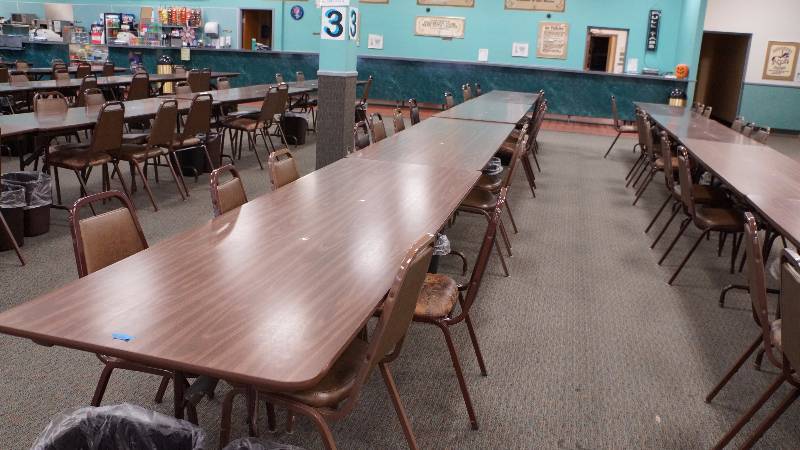 Set of (4) 8 Folding Tables