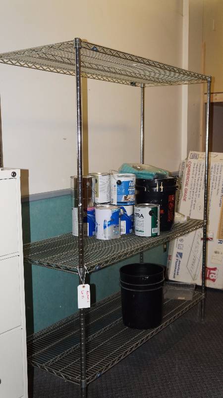 Metro NSF Commercial Metal 3-Shelf Shelving Unit