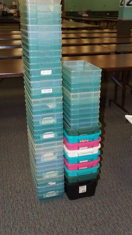 Lot of Storage Containers